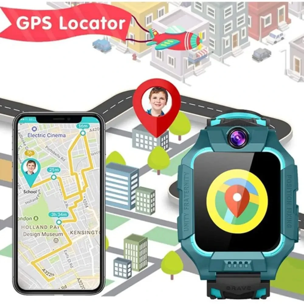 VIVO Kids GPS Waterproof Smart - Smartwatch Watches For Kids With Gps ulasan dan harga