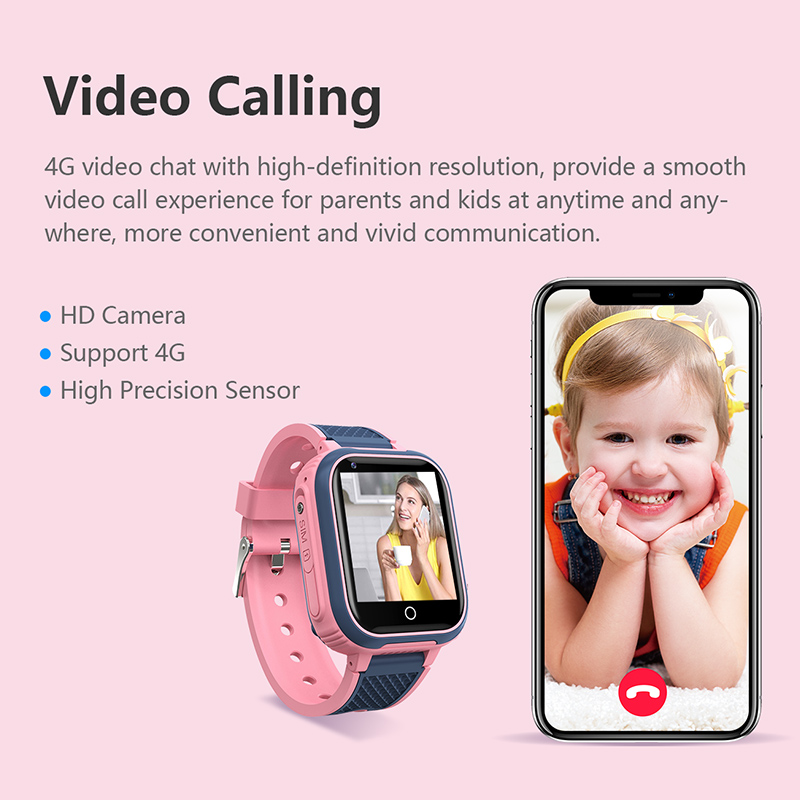 4G Kids Smart Watch Video Call - Smartwatch Watches For Kids With Gps ulasan dan harga