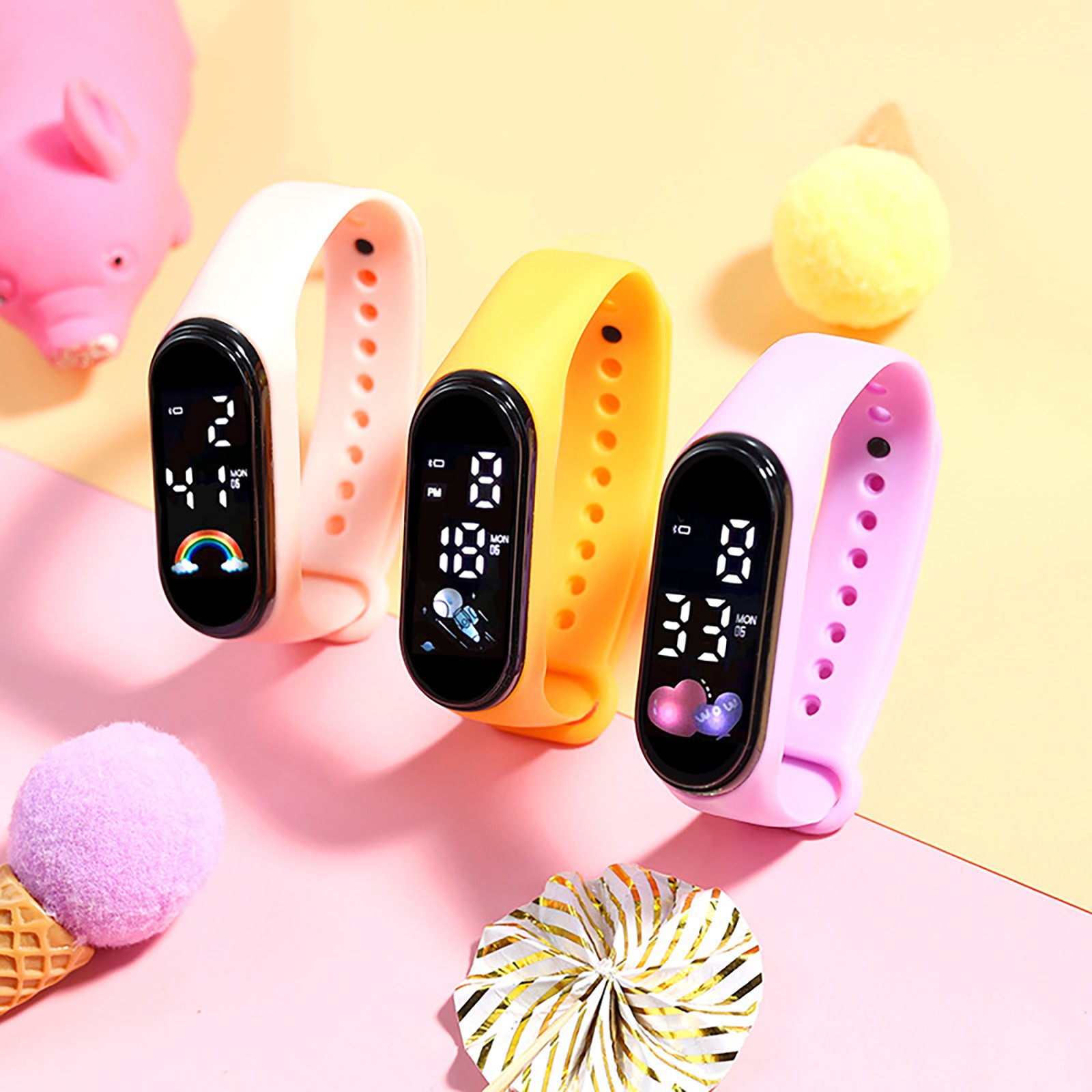 Kawaii Smart Watch For Kids Fa - Smartwatch Digital Watches For Kid Girl ulasan dan harga