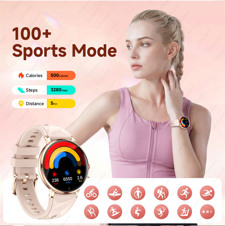2026New Fashion Women Smart Wa - Watches Ladies Smartwatch ulasan dan harga