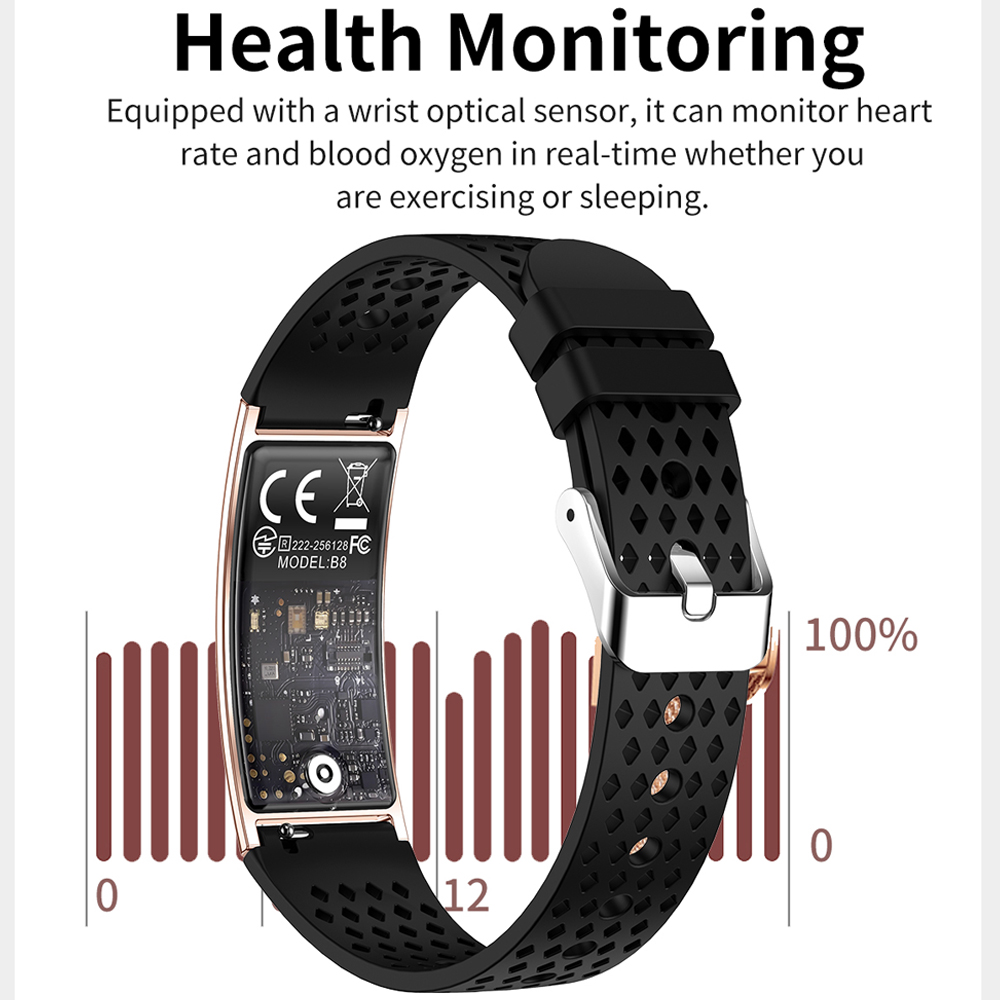 Ultra-Thin Smart Bracelet Wome - Watches Ladies Smartwatch ulasan dan harga